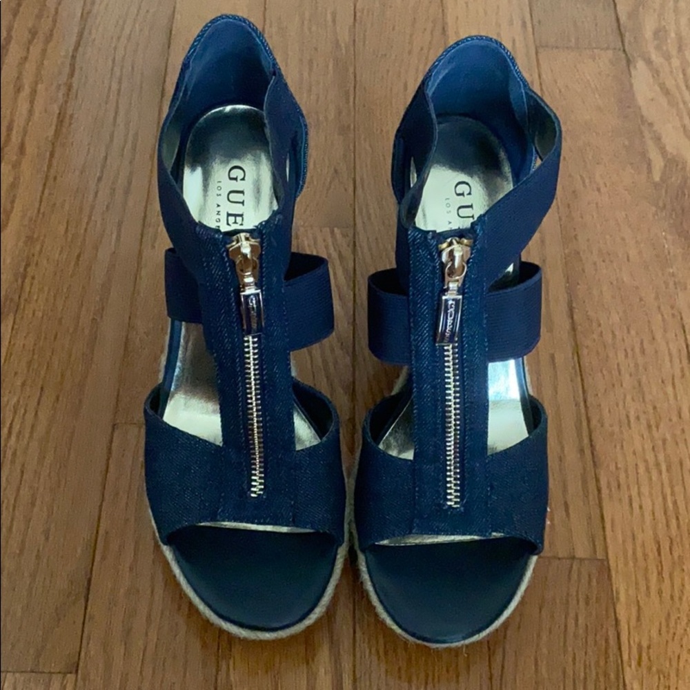 Denim Guess Wedges